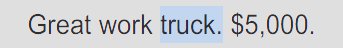 Search term highlighted in the online newspaper